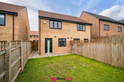 Rear of property