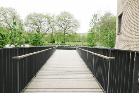 ramp to gardens