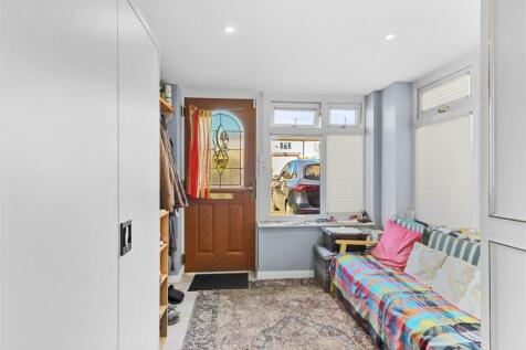 Rear entrance porch