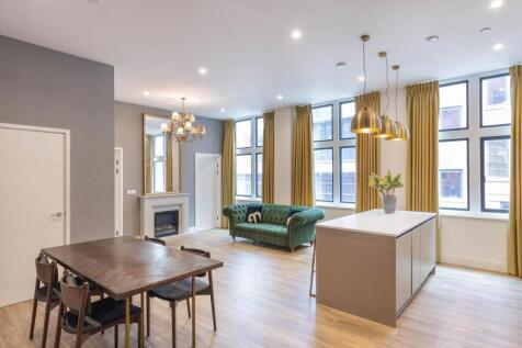 Open plan living area