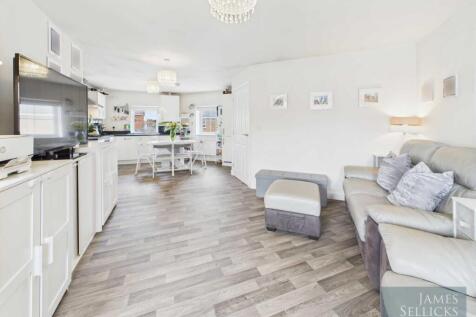 Open plan living dining kitchen
