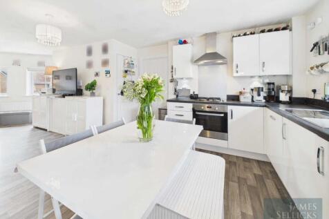 Open plan living dining kitchen
