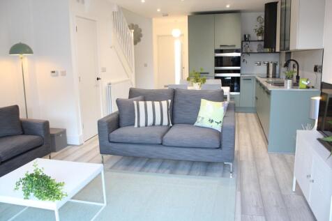 Open Plan Lounge And Kitchen 