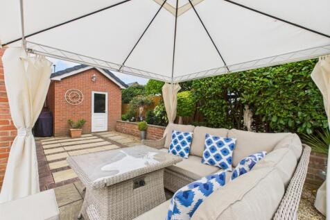 Rear Patio and Seating Area