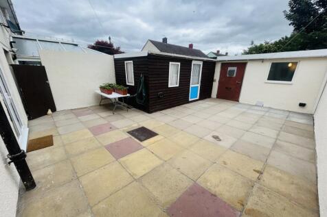 Patio and Outbuildin