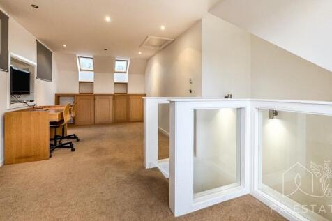Office above garage