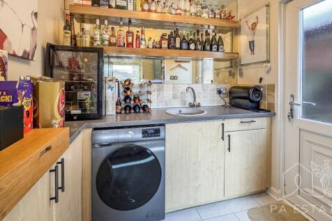 Utility area.
