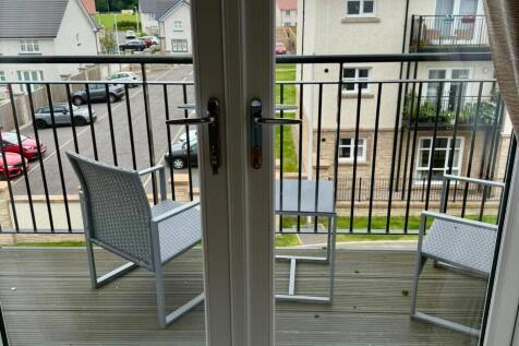 Private balcony.