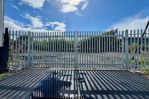 Entrance gates.