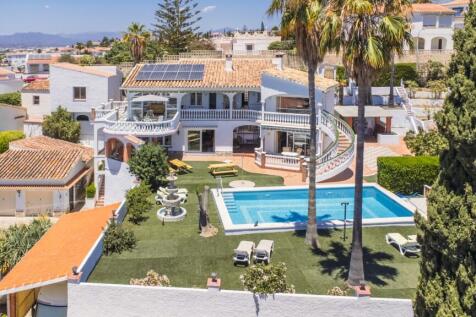 Aerial view of villa