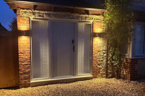 front gardens night shot