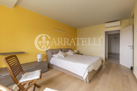 Villa moderna con vi