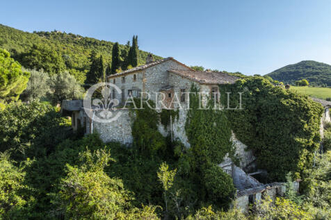 Borgo con casali e t
