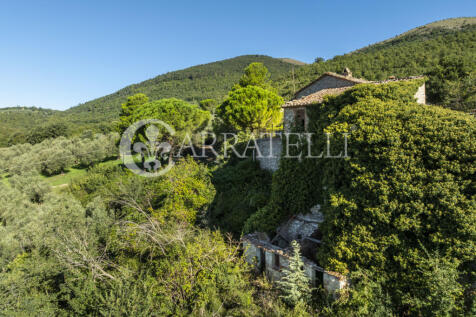 Borgo con casali e t