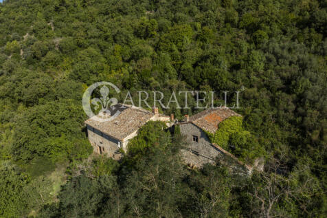 Borgo con casali e t