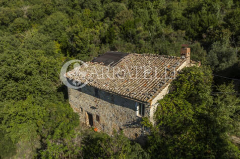 Borgo con casali e t