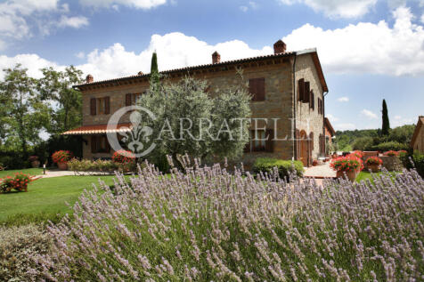 Panoramico borgo con
