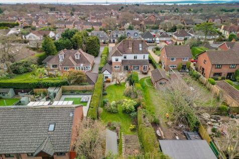 Aerial shot to rear