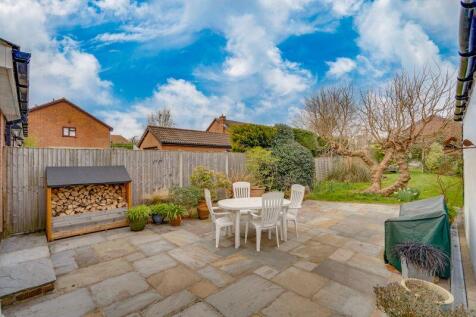 Rear patio