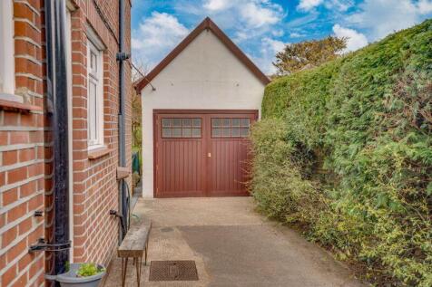 Front of garage