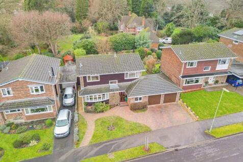Aerial view of property