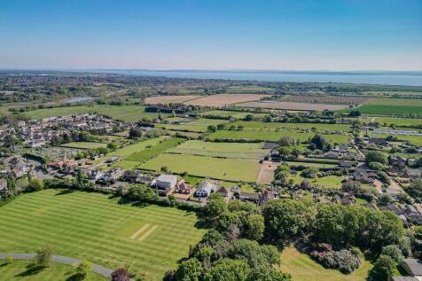Distant elevated view front 