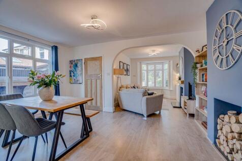 Dining Room through to Sitting Room