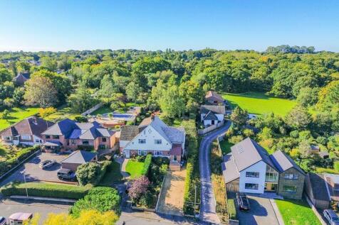 Elevated view of Property