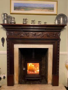 New Woodburner on ground floor