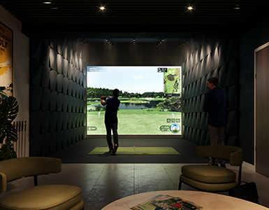 Artists Impressiongolf-simulator