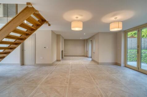 Open plan living area