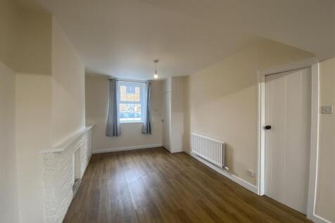 kitchen through to open plan