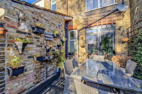 stunning patio area