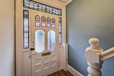original stained glass door