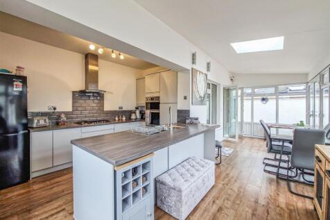 open plan kitchen space