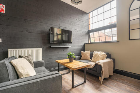 The Hosiery Factory Flat F Living Room 1