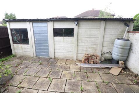 Side of Double Garage