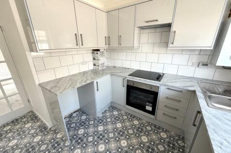 9 s f new kitchen...