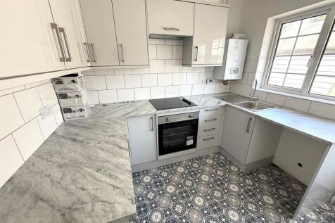 9 s f new kitchen...