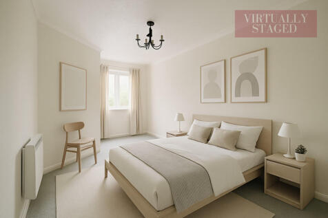 Bedroom - staged