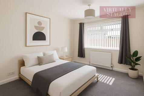 Bedroom - staged