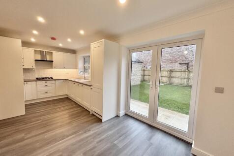 Open plan kitchen...
