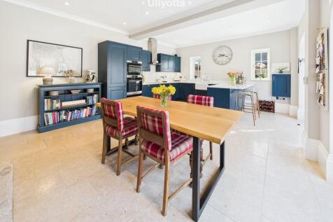 Open plan kitchen...