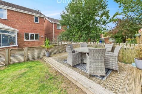 Raised deck area