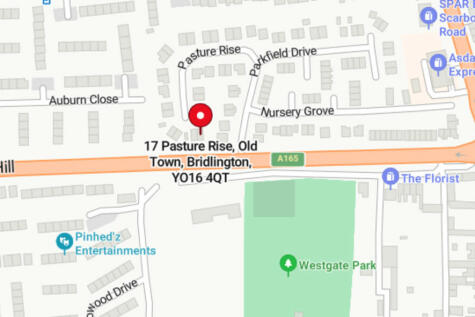 map of the area