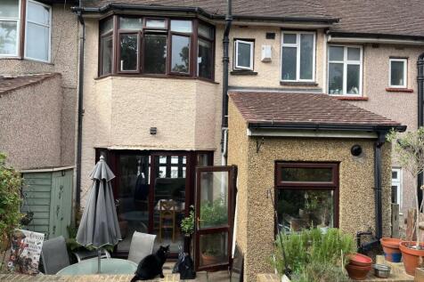 Rear of house