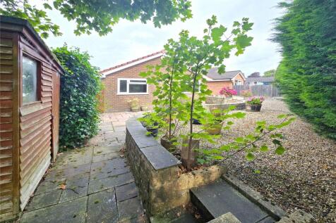 Path &amp; Shed To Rear