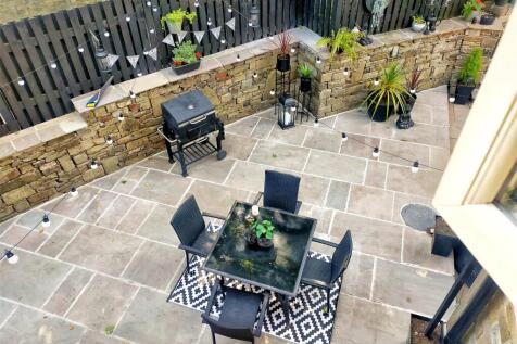 Rear Stone Patio