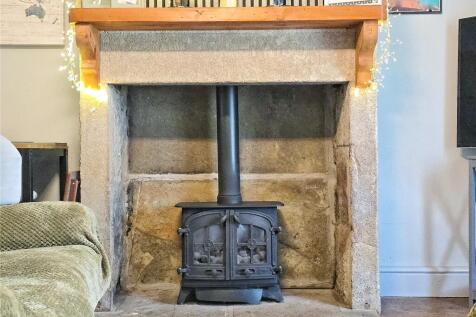 Stone Fireplace