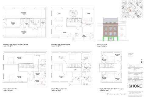 395.GA.002.001 - 40 - 42 High Street Poole - Sketc